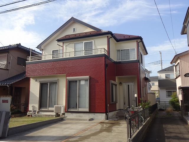 【施工実績6】外壁塗装・屋根塗装：埼玉県川越市
