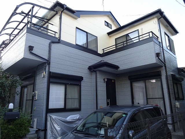 【施工実績7】外壁塗装・屋根塗装：埼玉県和光市