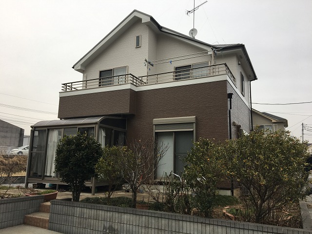 【施工実績18】外壁塗装・屋根塗装：埼玉県幸手市