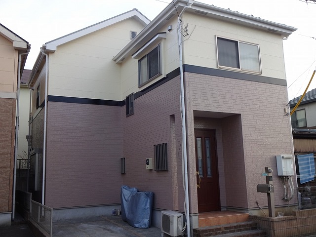 【施工実績76】外壁塗装・屋根塗装：埼玉県入間市