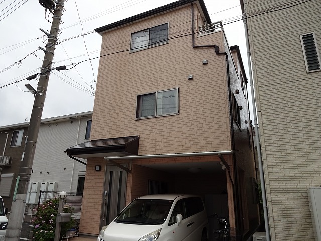 【施工実績77】外壁塗装・屋根塗装：埼玉県八潮市