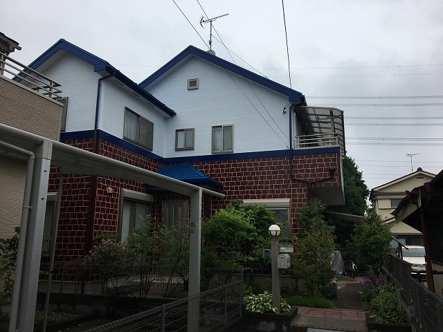 【施工実績82】外壁塗装・屋根塗装：埼玉県上尾市