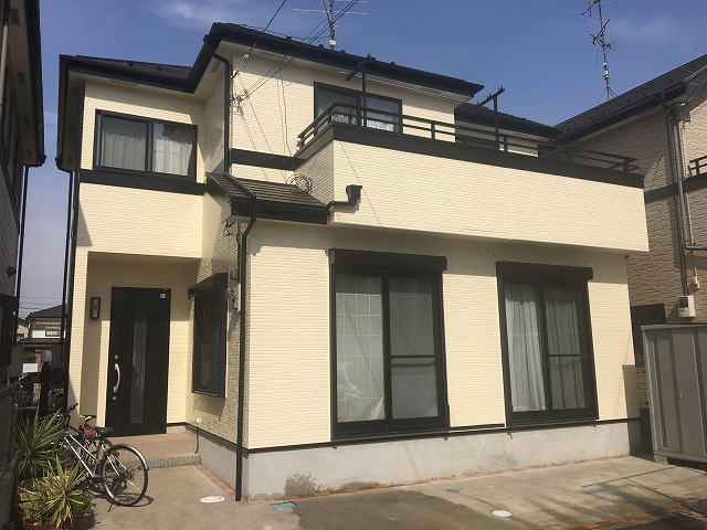 【施工実績106】外壁・屋根塗装：埼玉県さいたま市緑区