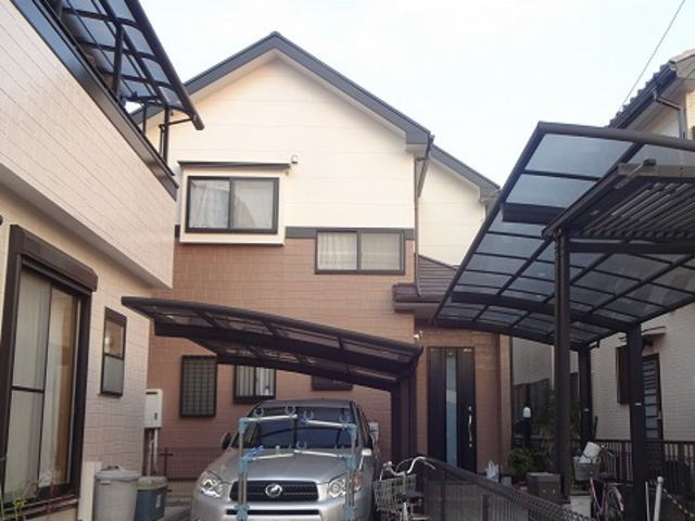 【施工実績117】外壁塗装・屋根塗装：埼玉県春日部市