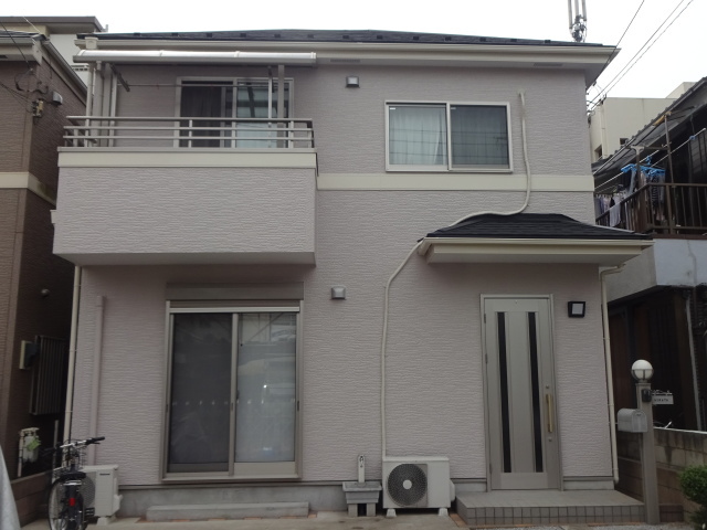 【施工実績129】外壁塗装・屋根重ね葺き：埼玉県蕨市