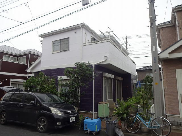 【施工実績132】外壁塗装・屋根塗装：埼玉県新座市