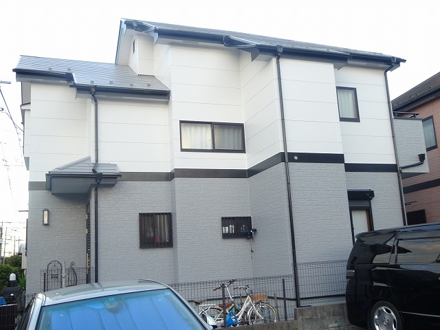 【施工実績160】外壁塗装・屋根塗装：埼玉県川口市