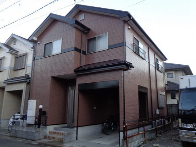 【施工実績167】外壁塗装・屋根塗装：埼玉県川口市