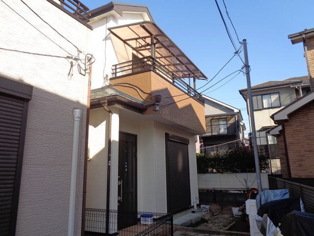 【施工実績188】外壁塗装・屋根重ね葺き：埼玉県さいたま市大宮区