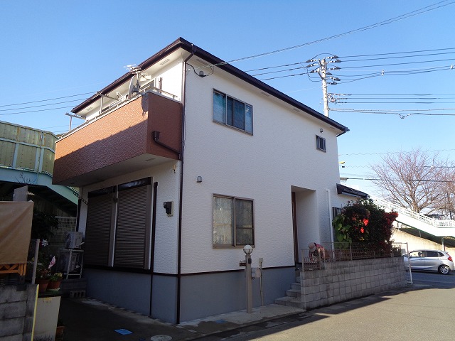 【施工実績193】外壁塗装・屋根重ね葺き：埼玉県川口市
