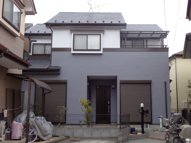 【施工実績211】外壁塗装・屋根塗装：埼玉県鴻巣市