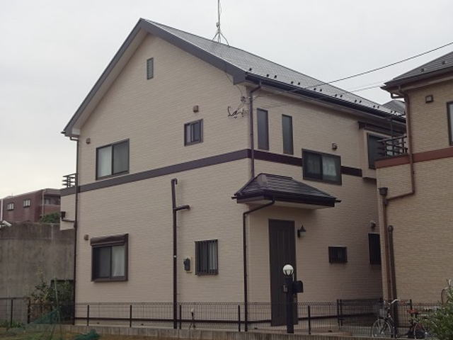 【施工実績1】外壁塗装・屋根塗装：埼玉県さいたま市北区