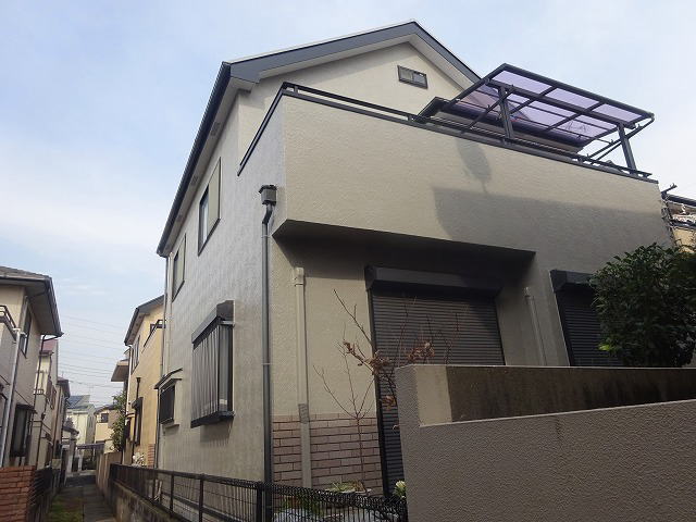 【施工実績204】外壁塗装・屋根塗装：埼玉県草加市