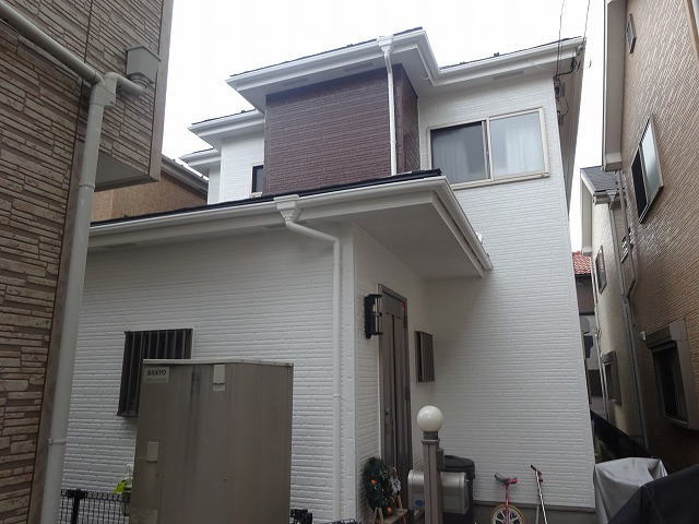 【施工実績233】外壁塗装・屋根重ね葺き：埼玉県川口市