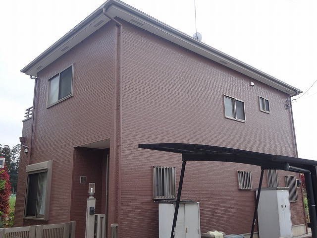 【施工実績243】外壁塗装・屋根塗装：埼玉県川越市