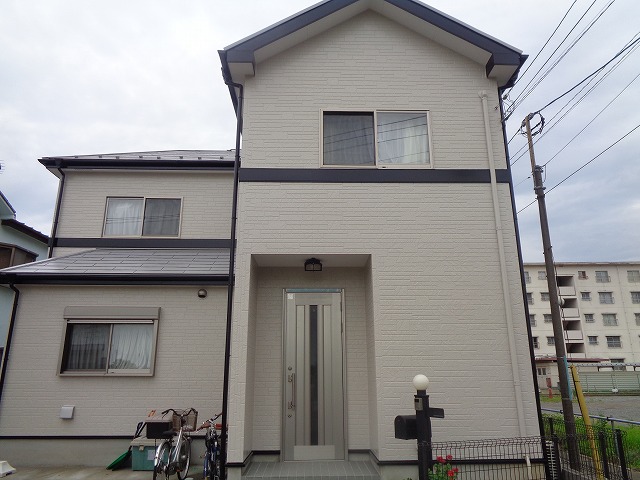【施工実績263】外壁塗装・屋根塗装：埼玉県草加市