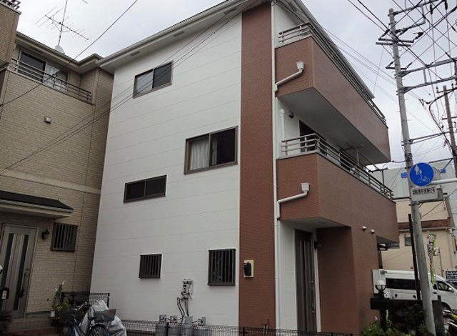 【施工実績267】外壁塗装・屋根重ね葺き：埼玉県戸田市