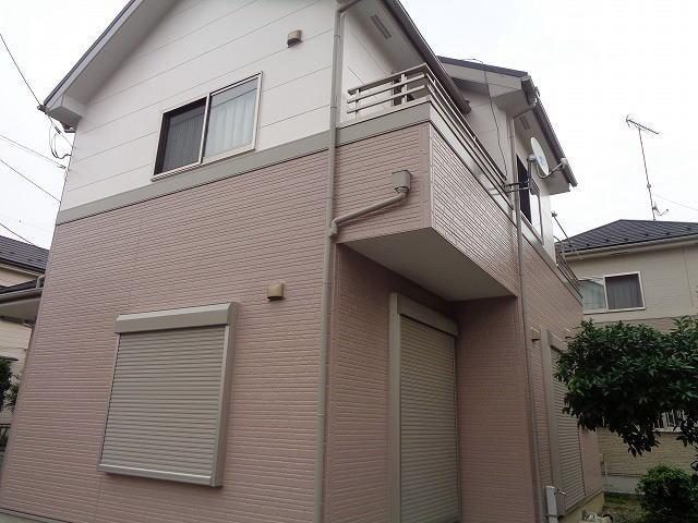 【施工実績268】外壁塗装・屋根重ね葺き：埼玉県鴻巣市