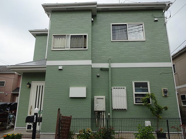 【施工実績269】外壁塗装・屋根塗装：埼玉県草加市