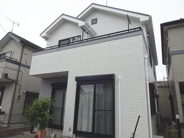 【施工実績270】外壁塗装・屋根塗装：埼玉県鴻巣市