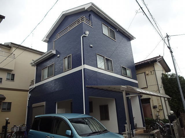 【施工実績275】外壁塗装・屋根塗装：埼玉県戸田市
