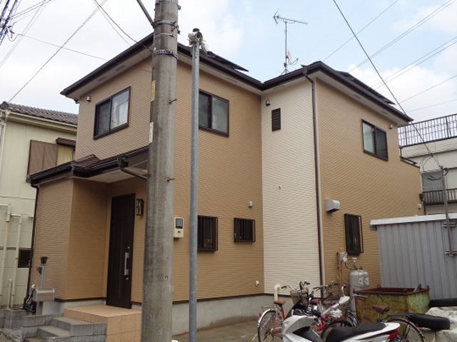 【施工実績279】外壁塗装・屋根塗装：埼玉県川口市