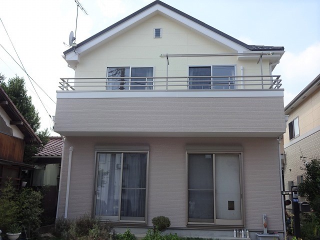 【施工実績280】外壁塗装・屋根重ね葺き：群馬県高崎市