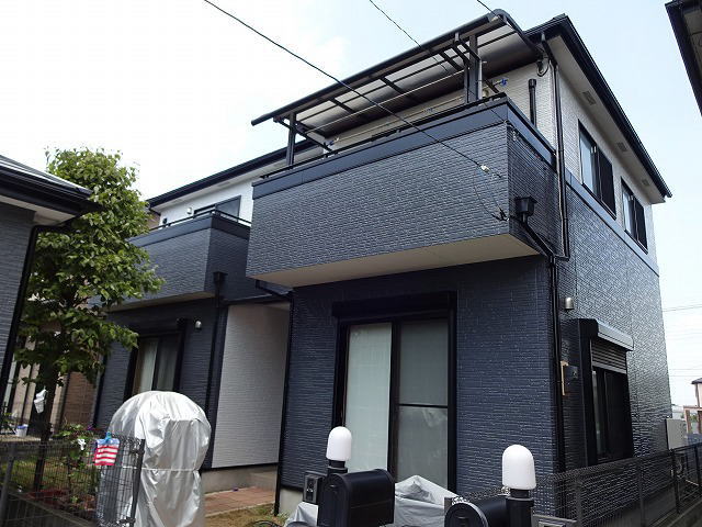 【施工実績283】外壁塗装・屋根塗装：埼玉県鴻巣市