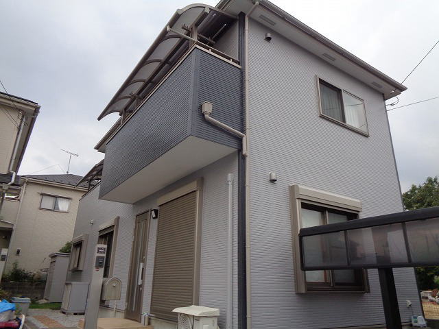 【施工実績295】外壁塗装・屋根塗装：埼玉県さいたま市見沼区