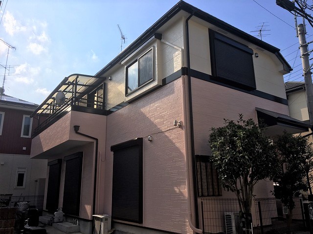 【施工実績298】外壁塗装・屋根塗装：埼玉県所沢市