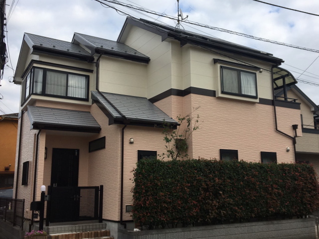 【施工実績306】外壁塗装・屋根塗装：埼玉県春日部市
