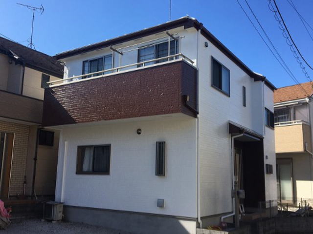 【施工実績317】外壁塗装・屋根塗装：埼玉県川越市