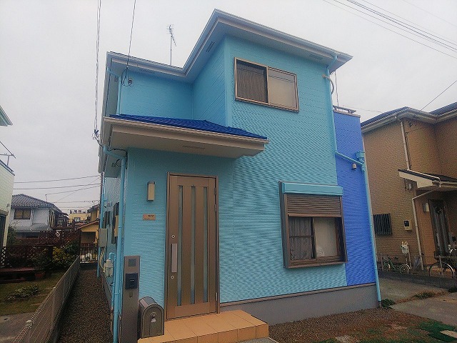 【施工実績335】外壁塗装・屋根塗装：埼玉県飯能市
