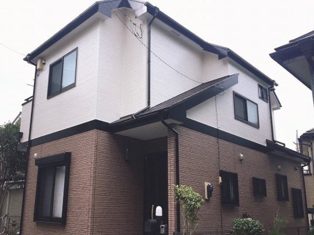 【施工実績336】外壁塗装・屋根塗装：埼玉県川越市
