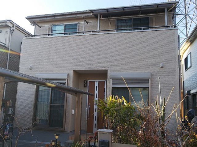 【施工実績356】外壁塗装・屋根塗装：埼玉県桶川市