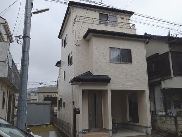 【施工実績388】外壁塗装・屋根重ね葺き：埼玉県川口市