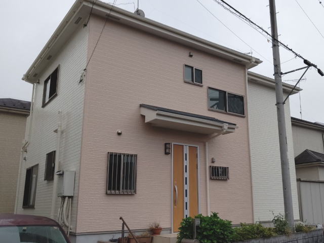 【施工実績401】外壁塗装・屋根塗装：埼玉県比企郡滑川町