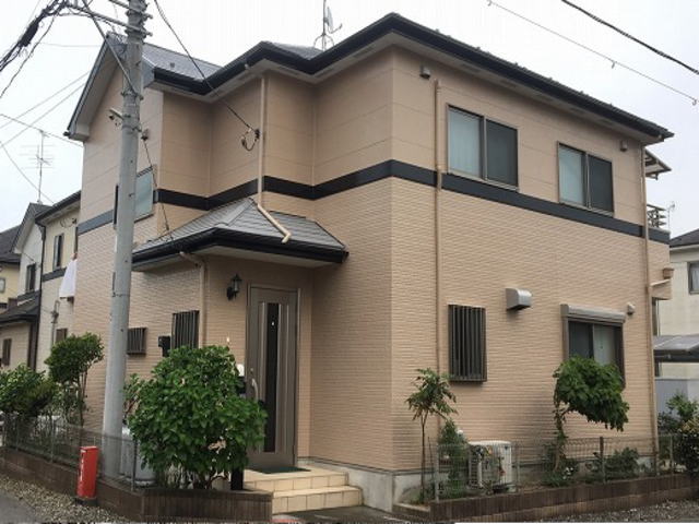 【施工実績402】外壁塗装・屋根塗装：埼玉県飯能市
