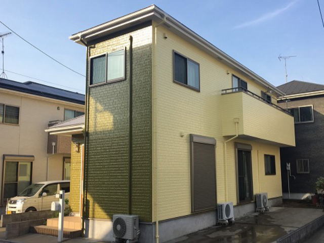 【施工実績412】外壁塗装・屋根塗装：埼玉県川越市