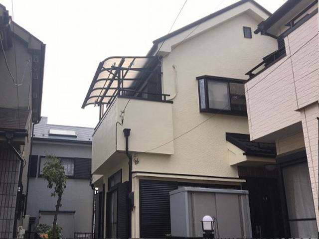 【施工実績424】外壁塗装・屋根重ね葺き：埼玉県さいたま市北区