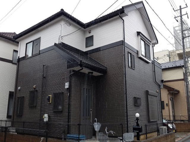 【施工実績457】外壁塗装・屋根重ね葺き：埼玉県和光市