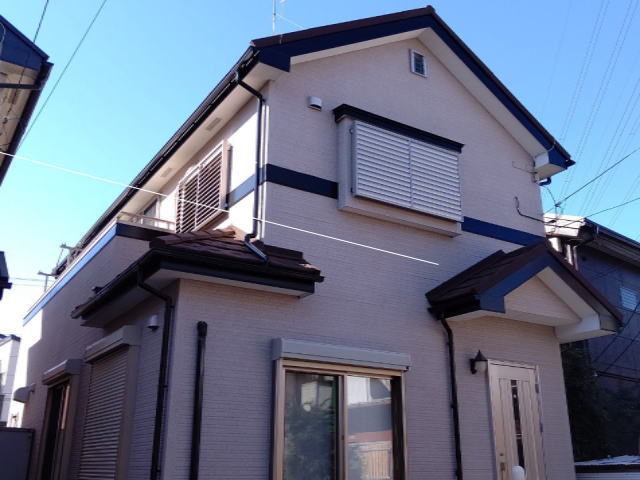 【施工実績467】屋根重ね葺き：埼玉県富士見市