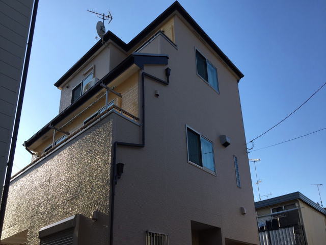 【施工実績470】外壁塗装・屋根塗装：埼玉県川口市