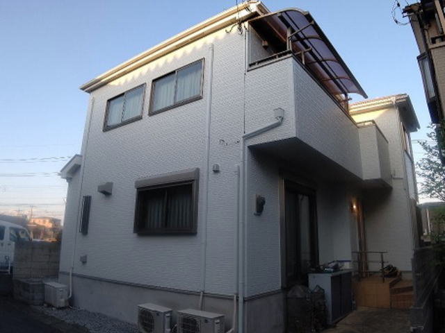 【施工実績530】外壁塗装・屋根塗装：埼玉県草加市