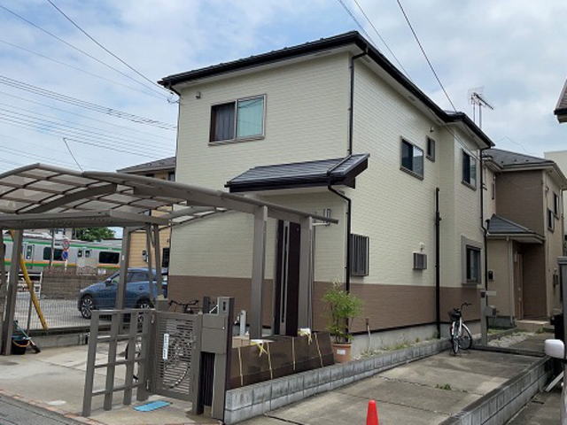【施工実績558】外壁塗装・屋根塗装：埼玉県さいたま市北区