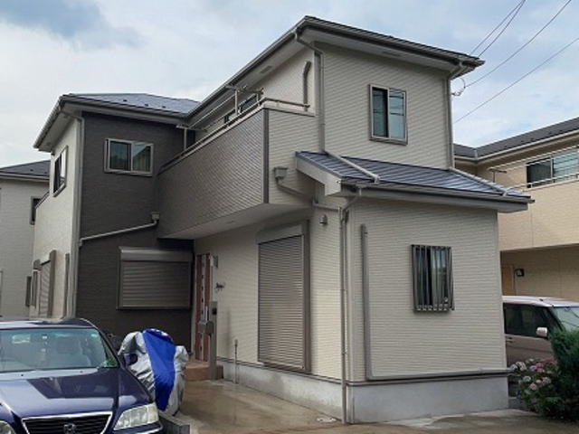 【施工実績563】外壁塗装・屋根塗装：埼玉県さいたま市大宮区