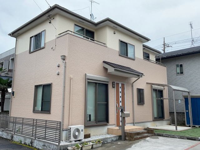 【施工実績570】外壁塗装・屋根塗装：埼玉県鴻巣市