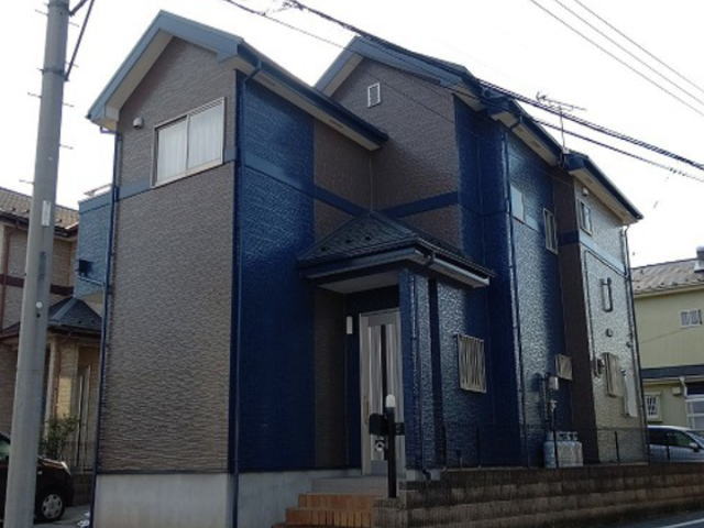 【施工実績593】外壁塗装・屋根重ね葺き：群馬県伊勢崎市