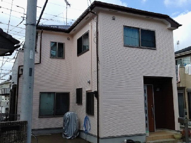 【施工実績605】外壁塗装・屋根塗装：埼玉県富士見市