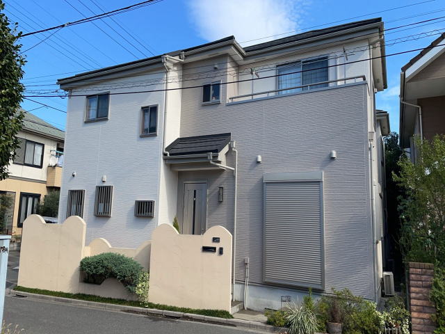 【施工実績618】外壁塗装・屋根重ね葺き：埼玉県さいたま市浦和区